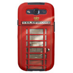 Classic British Red Telephone Box Samsung Galaxy SIII Cases