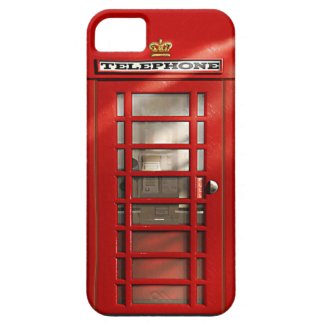 Classic British Red Telephone Box iPhone 5 Case