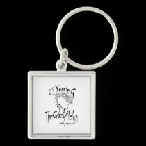 Classic Button Keychain keychains