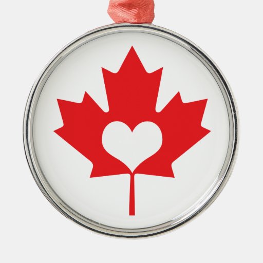classic canadian maple leaf and heart canada day christmas classic canadian maple leaf and heart canada day christmas