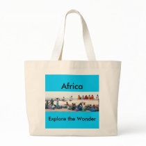 Classic Canvas Bag, "Africa, Explore the Wonder"