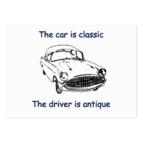 Classic Car Antique Driver