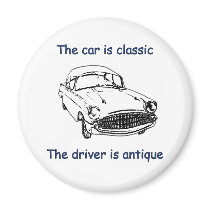 Classic Car Antique Driver