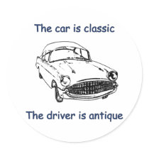 Classic Car Antique Driver