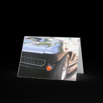 Classic Car Birthday Card cards