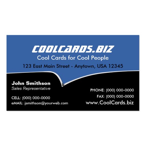 Classic Car Business Card