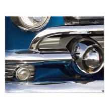 Classic Car Chrome Closeup Announcements