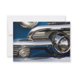 Classic Car Chrome Closeup Personalized Invitation