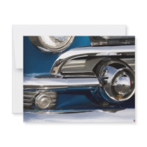 Classic Car Chrome Closeup Announcements