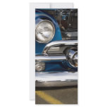Classic Car Chrome Closeup Custom Rack Card