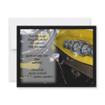 classic car iv party invite