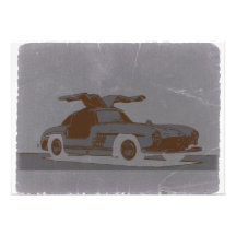 Classic Car Personalized Invitations