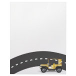 Classic Car Personalized Letterhead