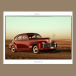 Classic Car Postcard: Pontiac Streamliner ,41 postcards