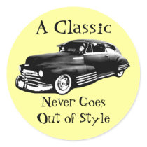 Classic Car Stickers
