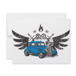 Classic Car Wings invitations