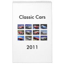Classic Cars Wall Calendar