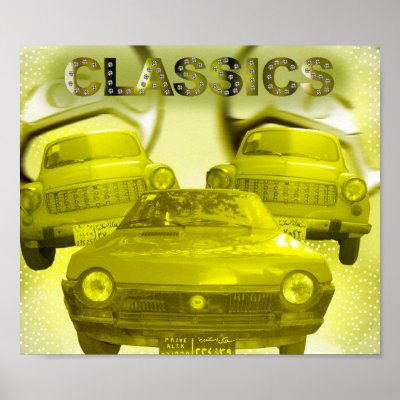 classic cars posters by mageda Poster of three old cars and hey are in no