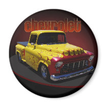 Classic Chevrolet pickup magnets