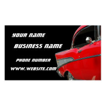 Classic Chevy Business Card