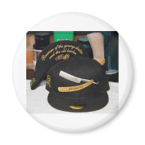 Classic Chop Cap Fridge Magnet