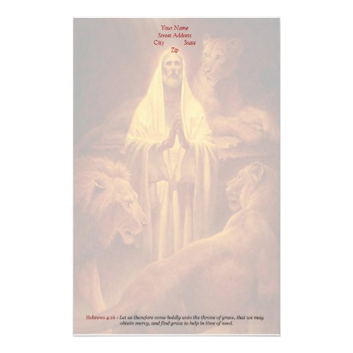 Christian Stationery Custom Christian Stationary Zazzle
