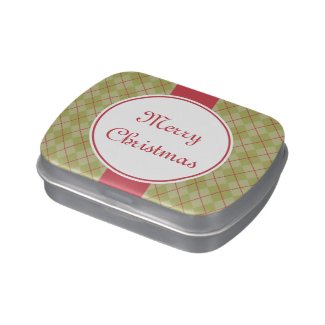 Classic Christmas Tin Candy Tins