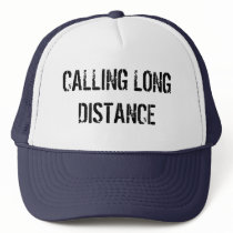 CLASSIC CLD TRUCKER CAP hats by callinglongdistance CLASSIC CLD TRUCKER CAP hats