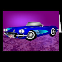 CLASSIC CORVETTE cards