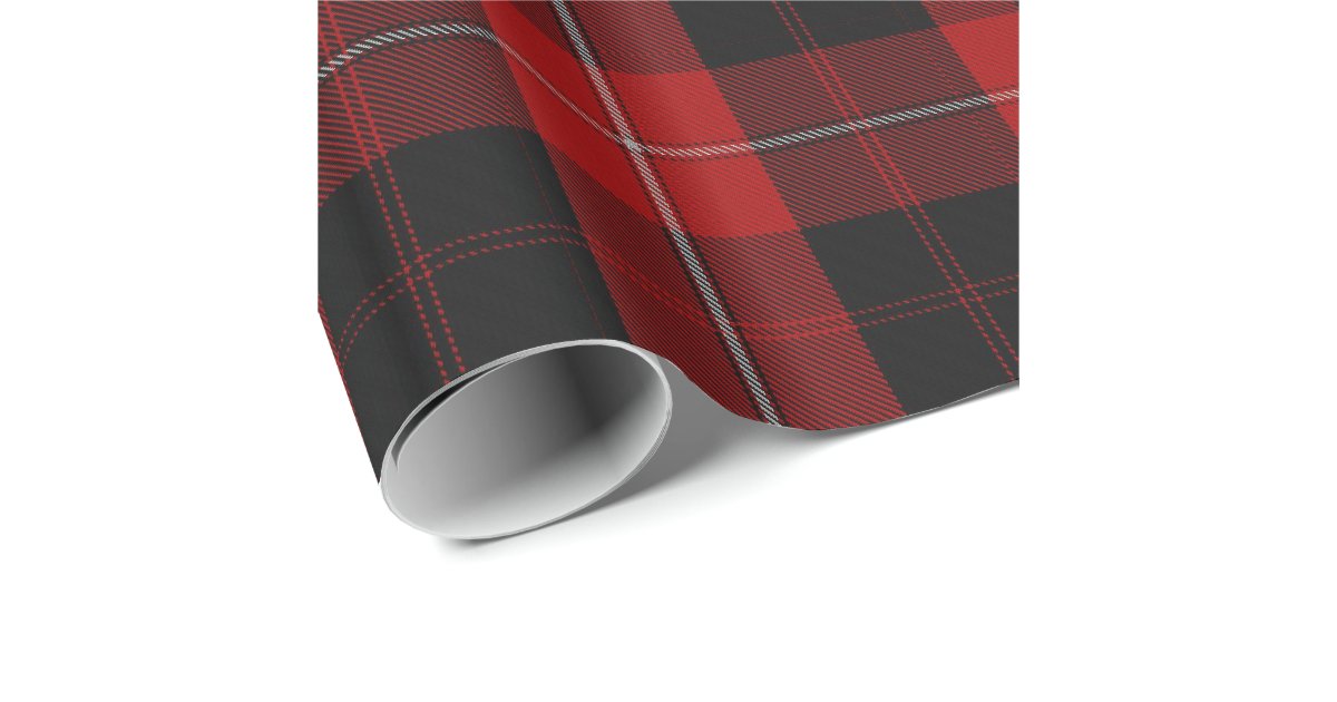 Classic Cunningham Tartan Plaid Wrapping Paper Zazzle