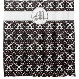 Black And White Damask Shower Curtain red damask shower curtain Black And White Damask Shower Curtain red damask shower curtain