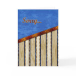 Classic Deco Stripes Sorry Cards