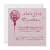 Classic Elegance Dinner Party Invitation