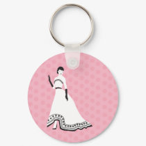 Classic Elegant Girl keychains by MissNNick Classic Elegant Girl keychains