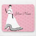 Classic Elegant Girl mousepads by MissNNick Classic Elegant Girl mousepads