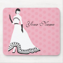 Classic Elegant Girl mousepads by MissNNick Classic Elegant Girl mousepads