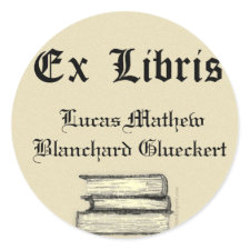 Classic Ex Libris Bookplate 