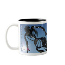 classic Figure in steel by belveal Coffee Mug