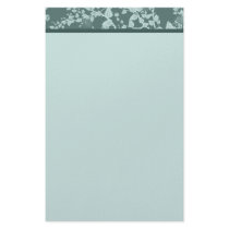 Classic Floral Green Paper Stationery