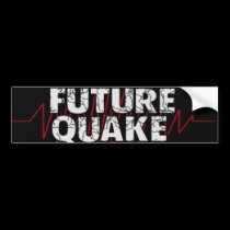 Classic Future Quake Bumper Sticker bumper stickers
