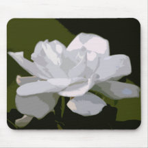 Classic Gardenia Mouse Pad