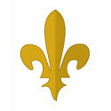 Classic Gold Fleur de lis womens t-shirt by TOEtalitee Classic Gold Fleur de lis womens t-shirt