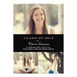 Classic Grad Graduation Invitation Announcement