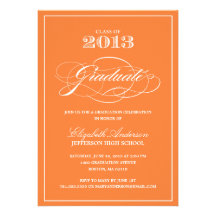 Classic Graduation Invitation