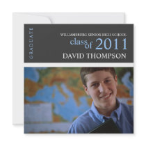 Classic Graduation Party Invitation Announcement