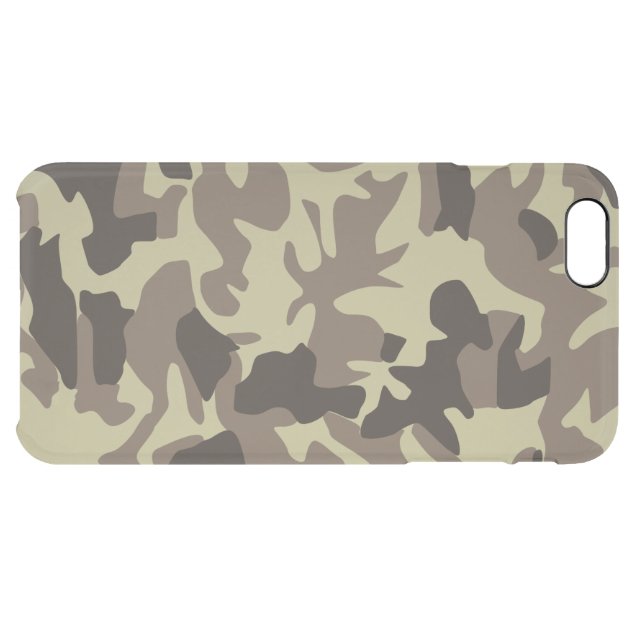 Classic Green Camouflage Camo Military Pattern Uncommon Clearlyâ„¢ Deflector iPhone 6 Plus Case-5