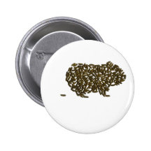 Classic Guinea Pig Pinback Buttons
