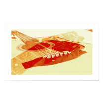 classic guitar collage posters