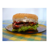 Classic Hamburger posters by beverlytazangel Classic Hamburger posters