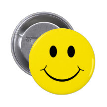 Classic Happy Face Pin